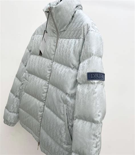 dior oblique down jacket replica|dior oblique jacket grey.